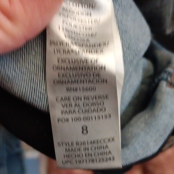 Democracy Womens Classic Flare Jeans, Size 8 - Picture 3 of 4